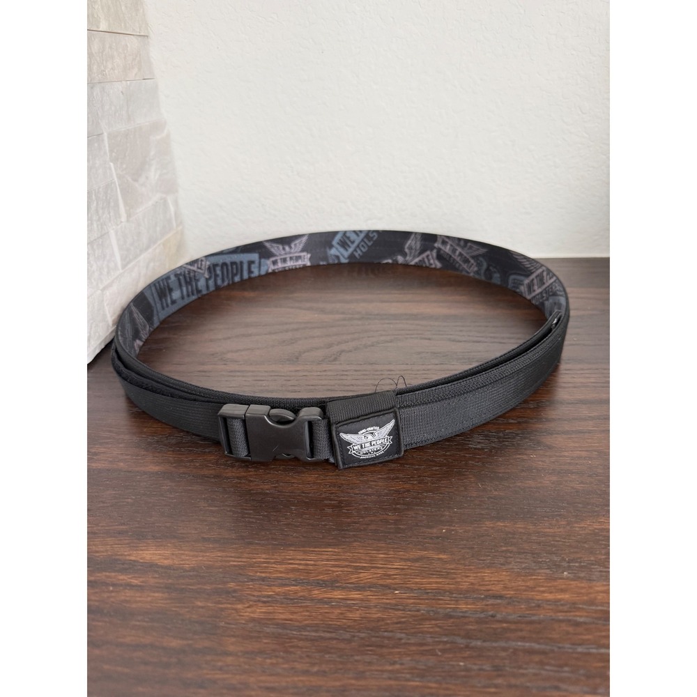 We The People Holsters Tactical EDC Belt Black Large-XL 36-46 Made in USA